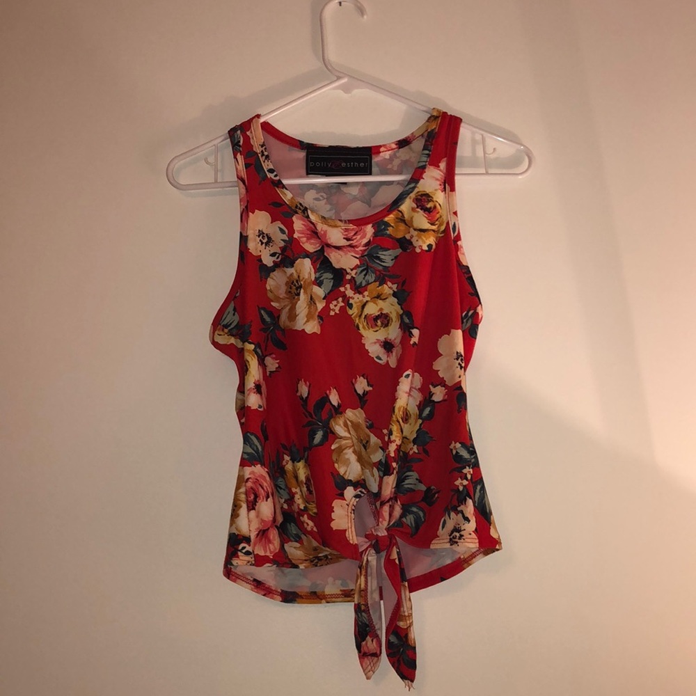 Floral Tank Top
